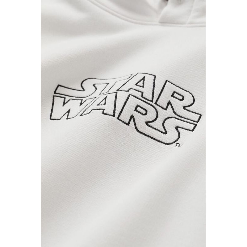 HOODIE H&M STAR WARS PUTIH ORIGINAL