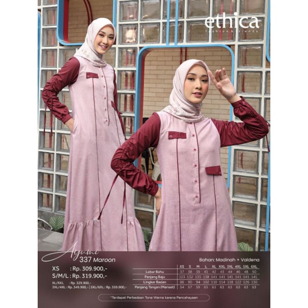 ETHICA GAMIS/FASHION DRESS ETHICA/ AYUMI 337