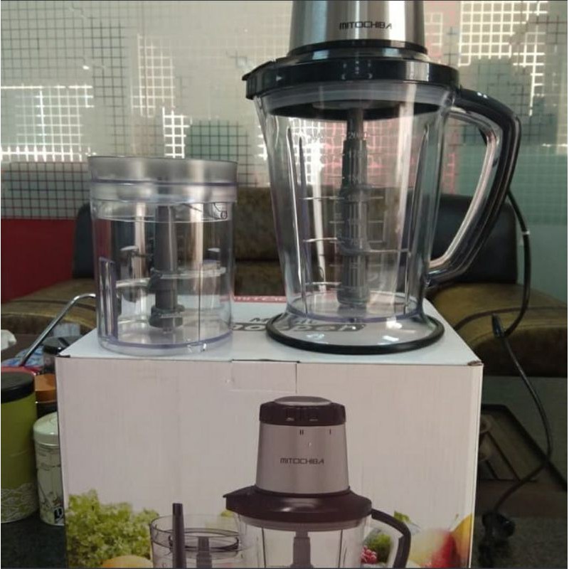 Mitochiba CH200 Food Chopper Pencacah makanan / Blender Multi Fungsi Kapasitas 2 Liter Garansi Resmi