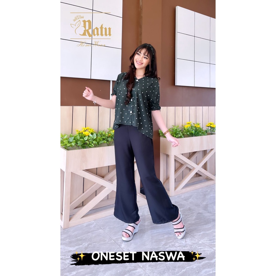 Oneset Naswa By Ratu/ Set Kekinian/harga penghabisan