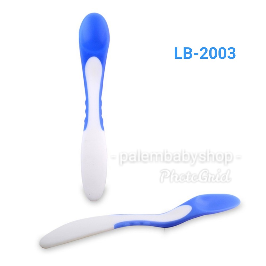 Lusty Bunny Sendok Silicone/peralatan makan bayi isi 2pc