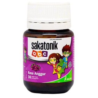 Sakatonik ABC 30 Tablet Vitamin Anak - Kabakids Store