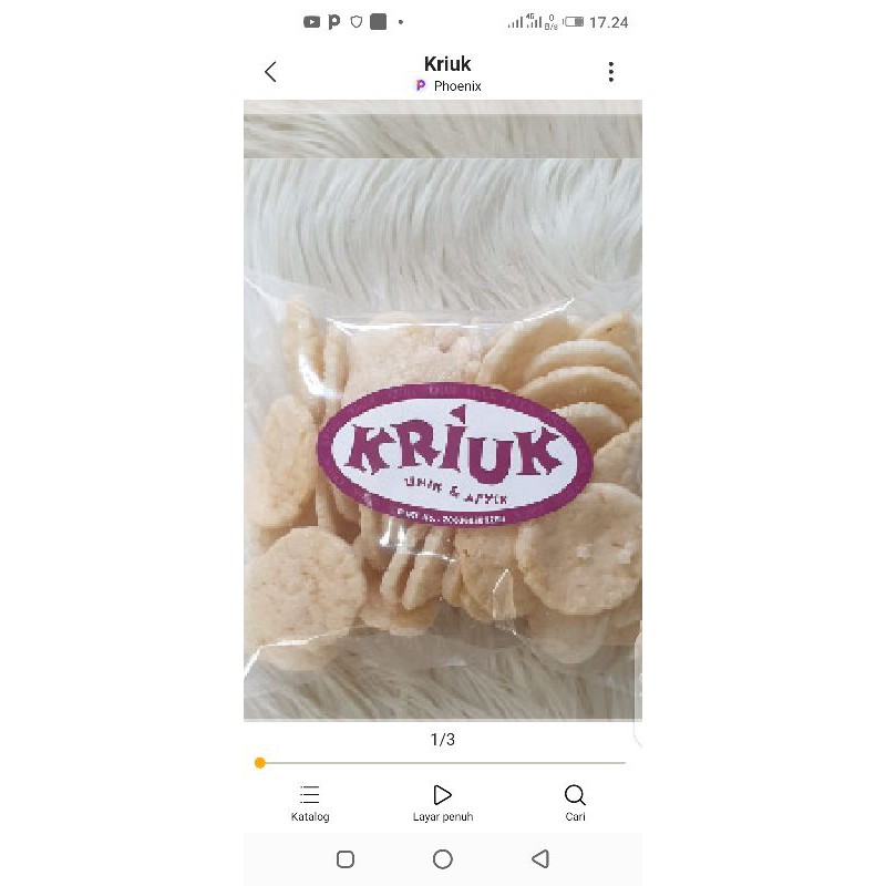 

Kriuk Ketapang krupuk kerupuk ketapang