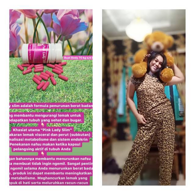 Sliming lady pink