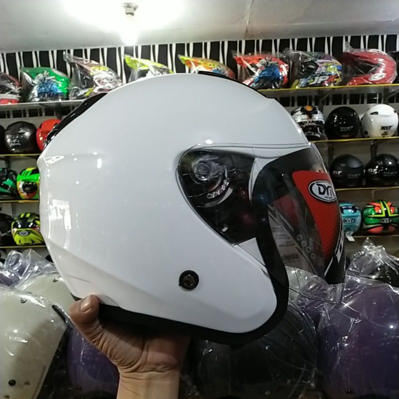 Helm Dyr Kyoto putih