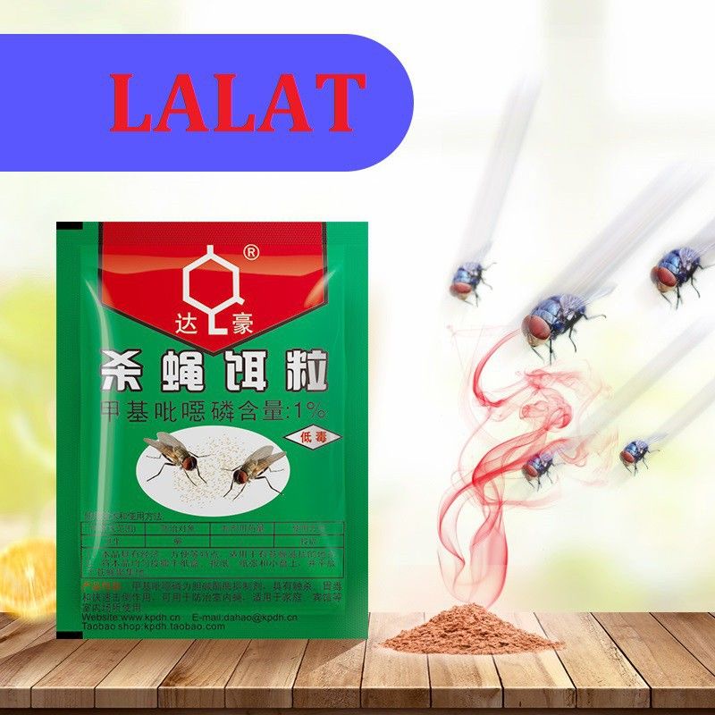 Bubuk Racun Lalat Zhang Pei Zhen Dahao Ampuh Membunuh &amp; Membasmi Lalat / Racun Lalat Murah / Obat Membunuh Lalat / Obat Pembasmi Lalat / Racun Lalat Dahao / Bubuk Pembasmi Lalat / Bubuk Pembunuh Lalat / Obat Tangkap Lalat / Umpan Lalat / Bubuk Umpan Lalat