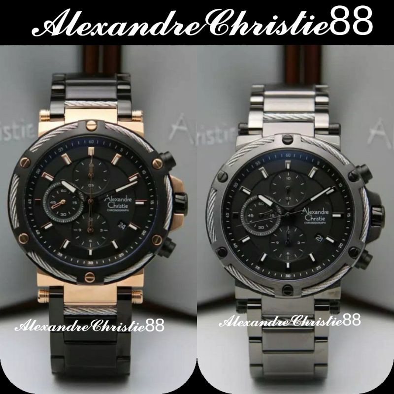 Jam Tangan Pria Alexandre Christie 6561 AC6561 AC 6561 | Original