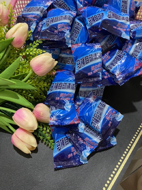 Tablet biru pembersih toilet penyegar closet