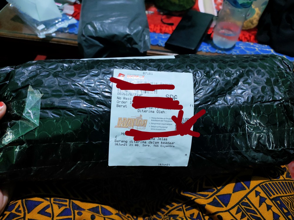 Tabasa Payung Lipat Otomatis Cupcakes Bear