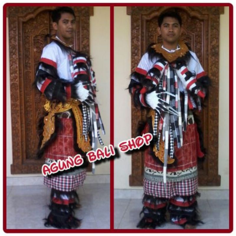 pakean rangda lengkap