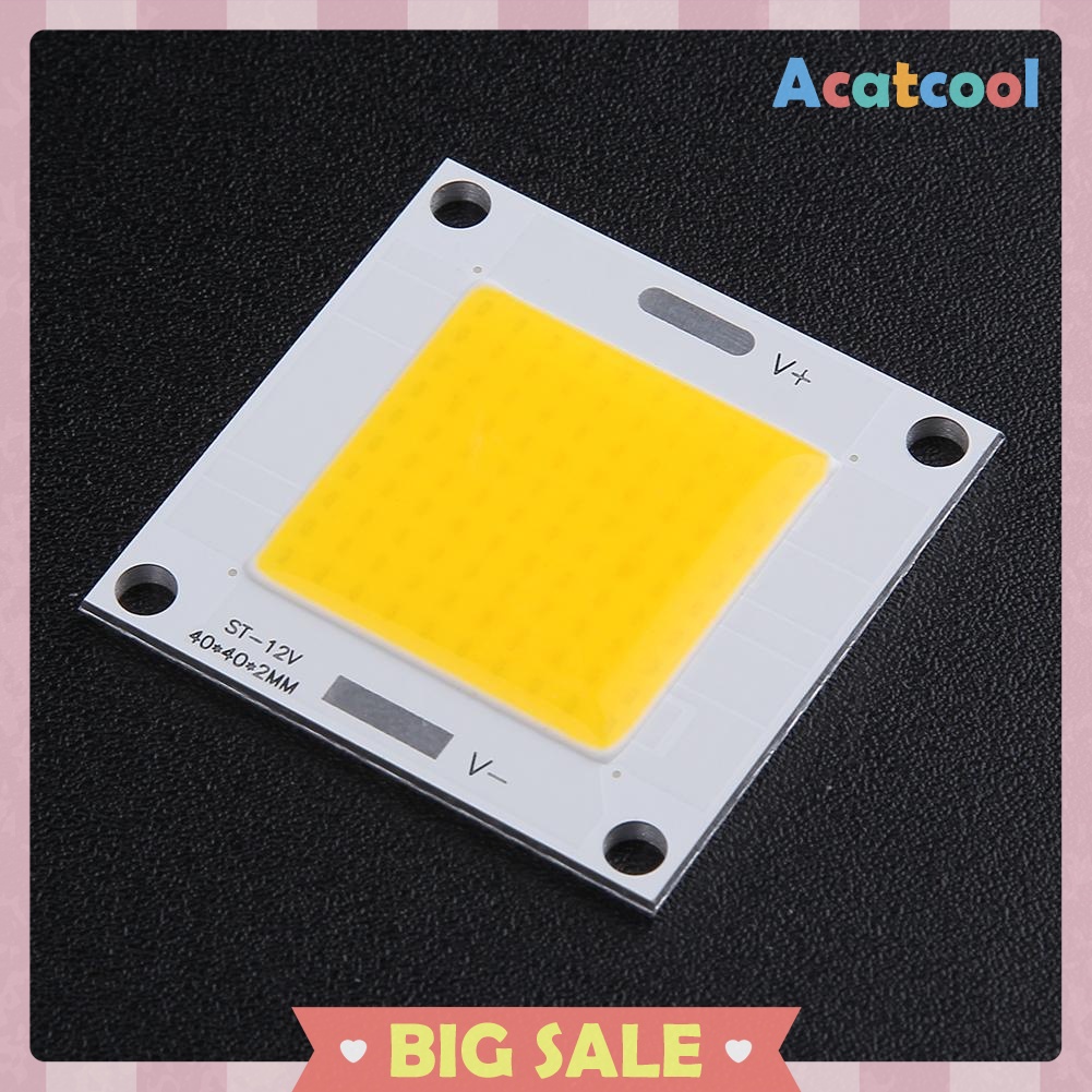 DC12-14V 50W COB LED Integrated Chip Light Panel Bulb for DIY Spotlight