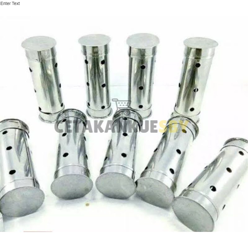 (CKS) Cetakan Lontong Stainless TEBAL 15cm 20cm