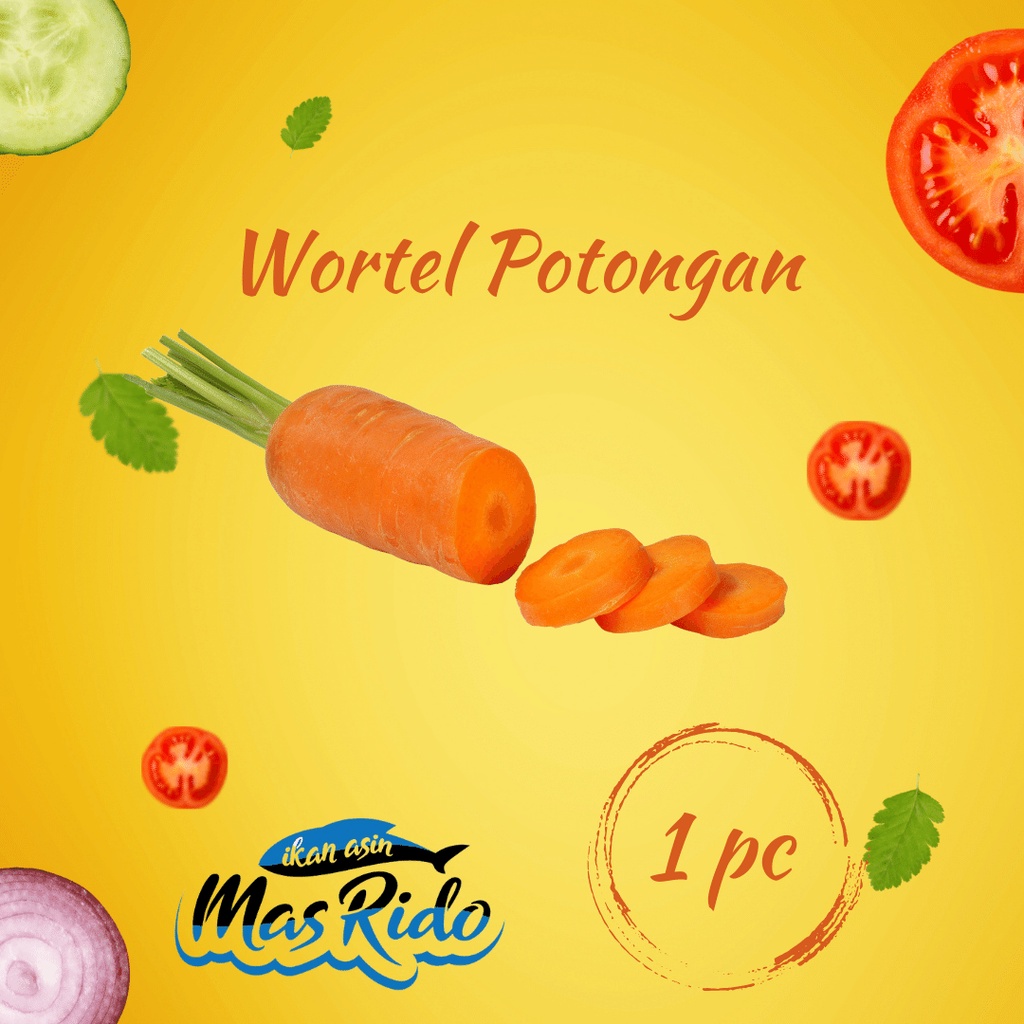 

Wortel Potoangan 1 Pack Sayur Segar