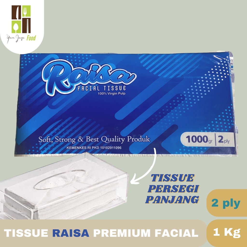 Tissue Raisa Premium Facial Utuh 1Kg