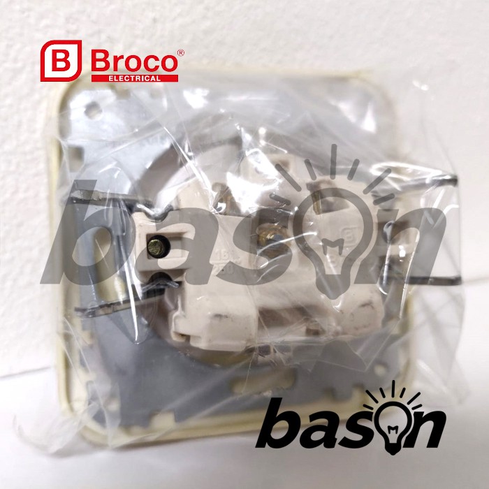 BROCO Galleo Gold / Emas G151 | Socket Outlet - Stop Kontak