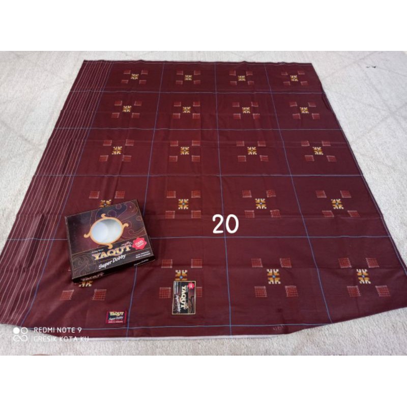 Sarung atlas yaqut super dobby