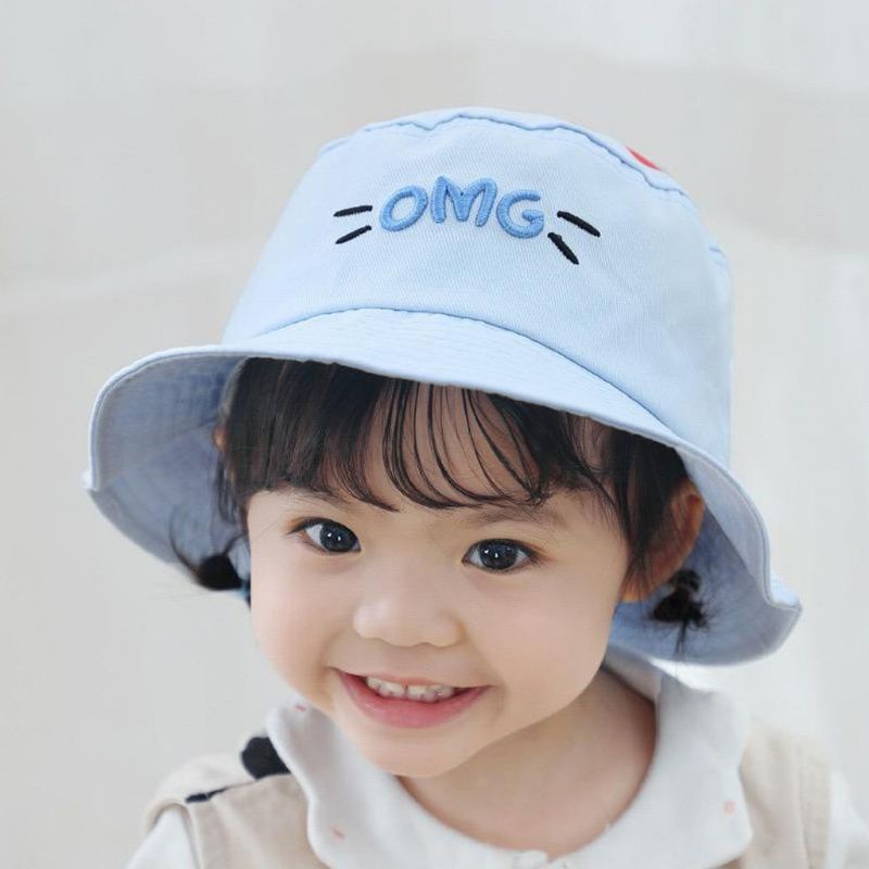 Topi anak bucket OMG/topi anak bordir/topi anak unisex