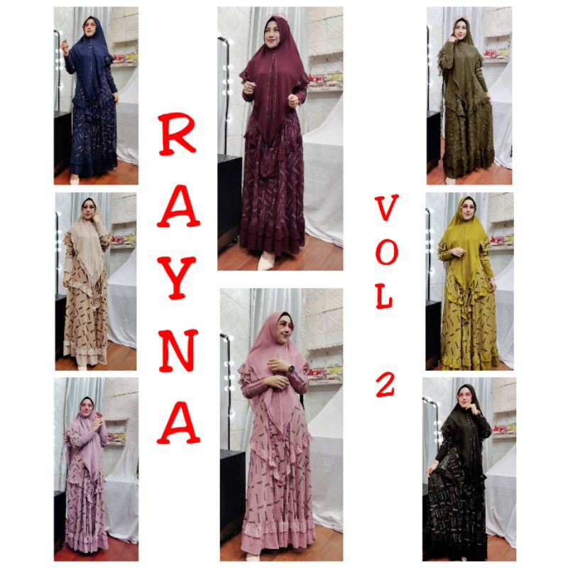 DRESS RAYNA PREMIUM VOL. 2 , ori Yodizein Syari