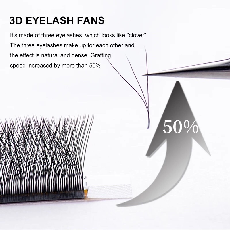 Yelix 3D W-Lashes Volume-Russian Eyelash Extansion