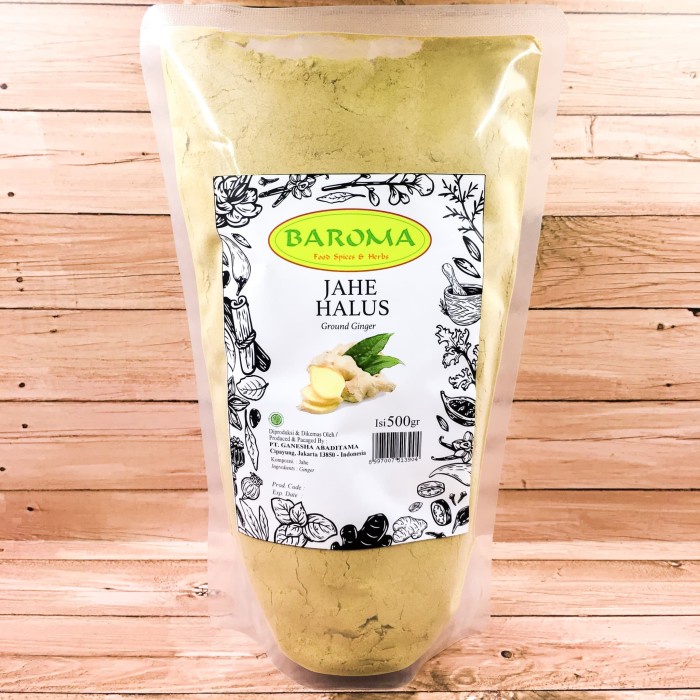 

Jahe Halus / Ginger Powder 500gr - Baroma Bumbu Rempah