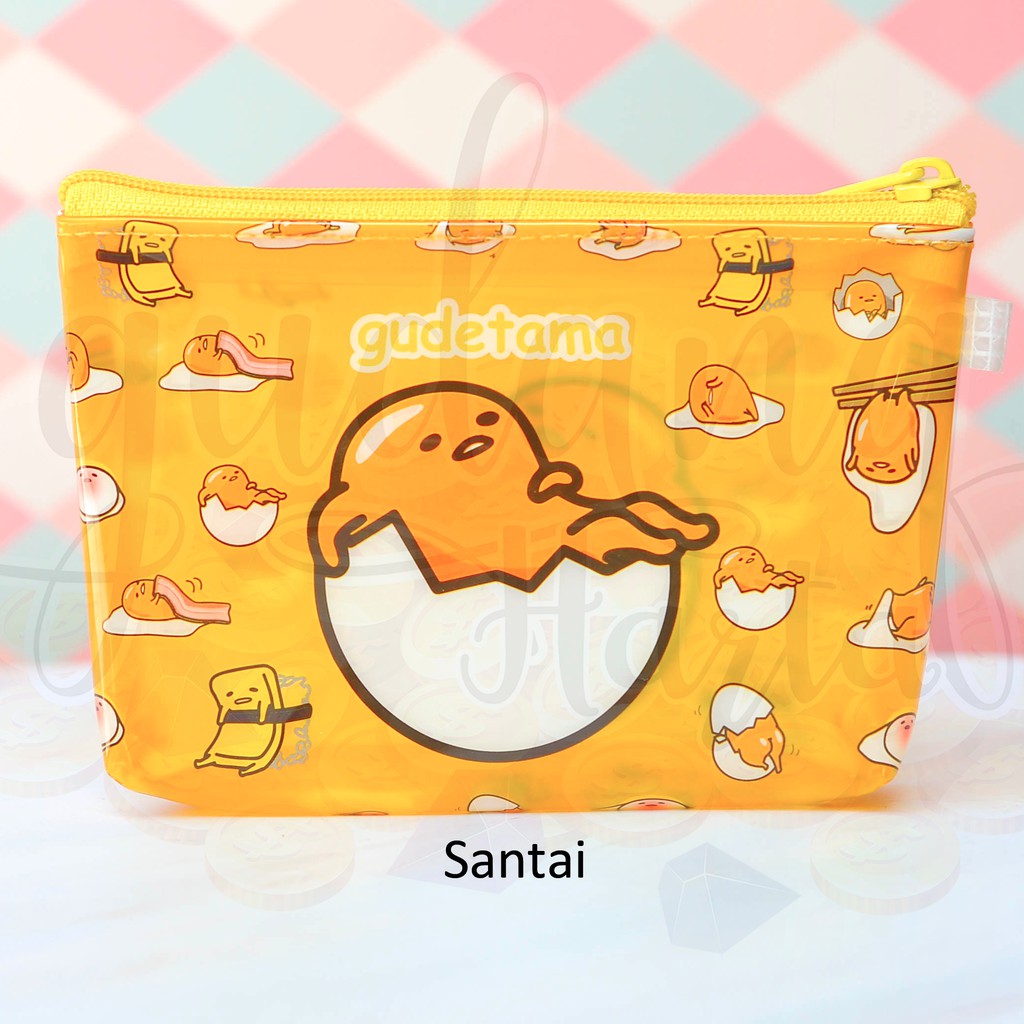Dompet Koin Karakter Kartun Jepang Telur Egg Mini Pouch Dompet Koin Karakter Kartun Jepang Telur Egg Mini Pouch