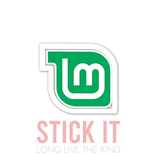 

Stiker sablon setrika DTF kaos baju sticker vinyl linux mint 16