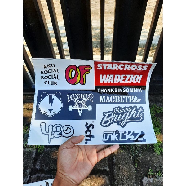 

STICKER PACK DISTRO ISI 12