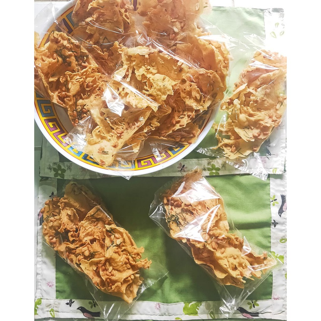 

Rempeyek Renyah Crunchy @Bungkus 50gram