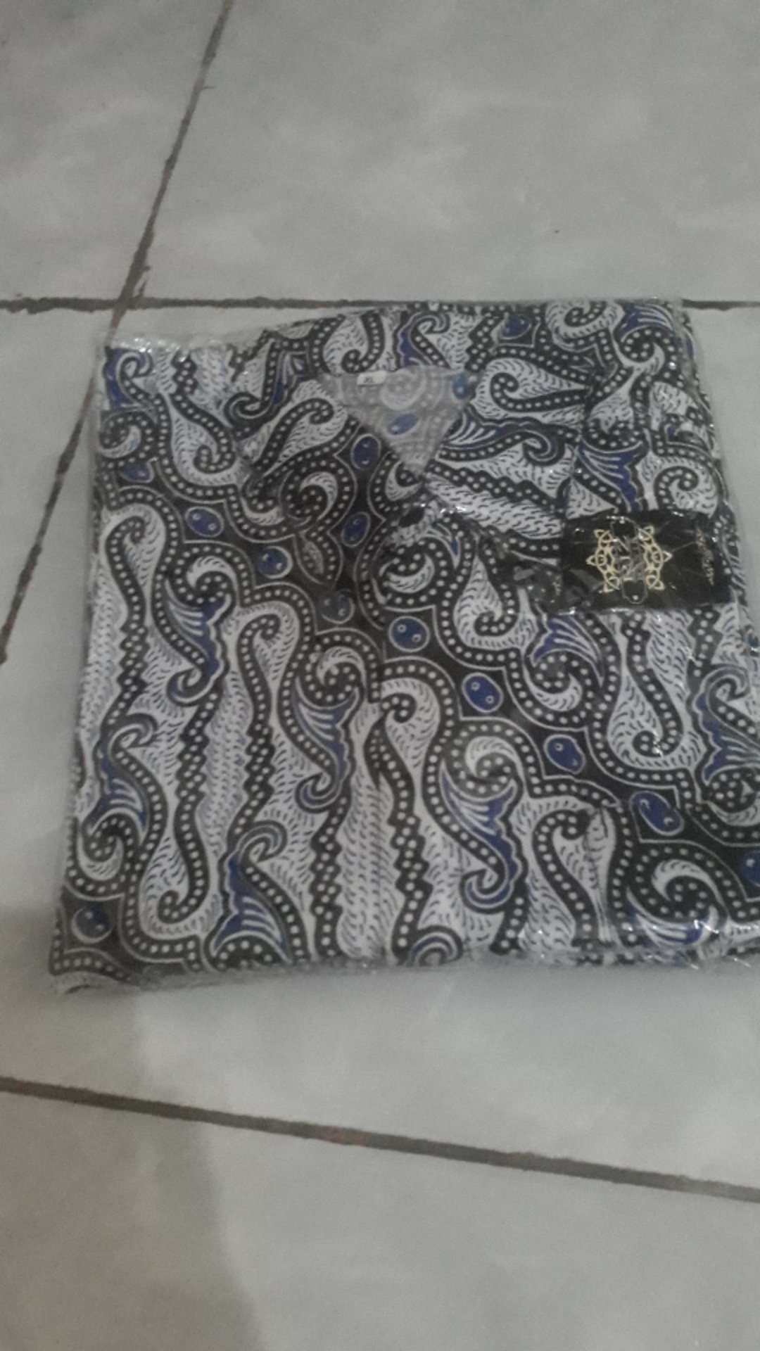 Trolistore Grosir Kemeja Batik Pria Cowok Terlaris Motif Segangsal Harga Murah Biru Merah Hijau