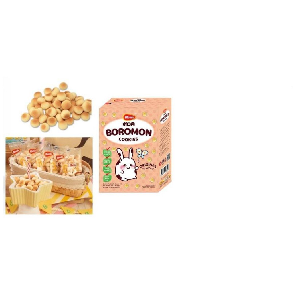 Monde Boromon Cookies 1 tahun+ 100gr