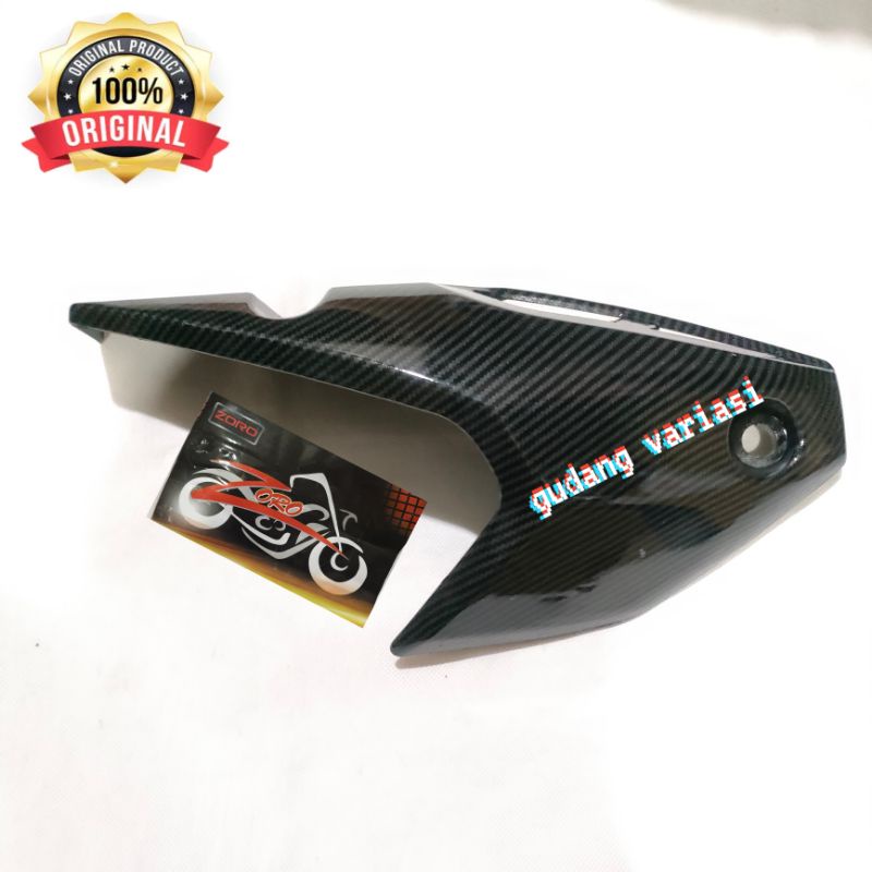 COVER TUTUP KNALPOT KARBON CARBON ADV 150 / COVER KNALPOT CARBON KILAP ADV 150