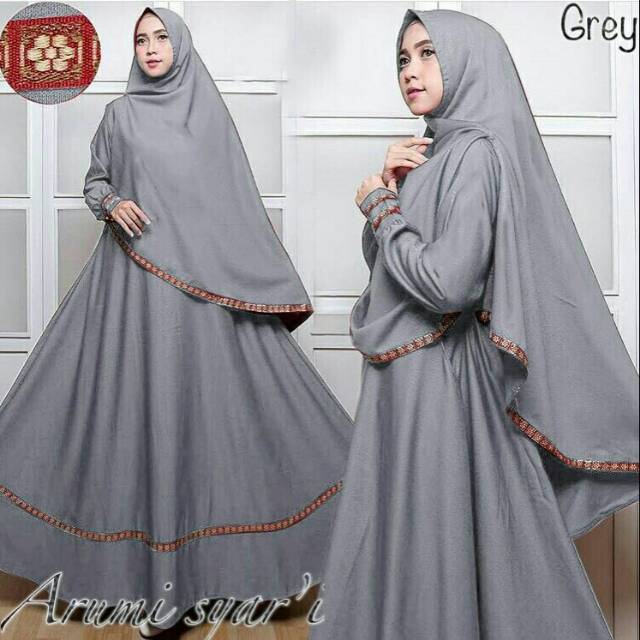 Gamis / Baju Wanita Muslim Arumi Syari