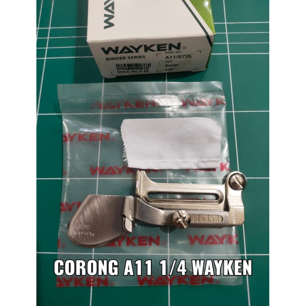 Corong A11 Wayken Hemmer / Lipat Kain - Mesin Jahit Industri