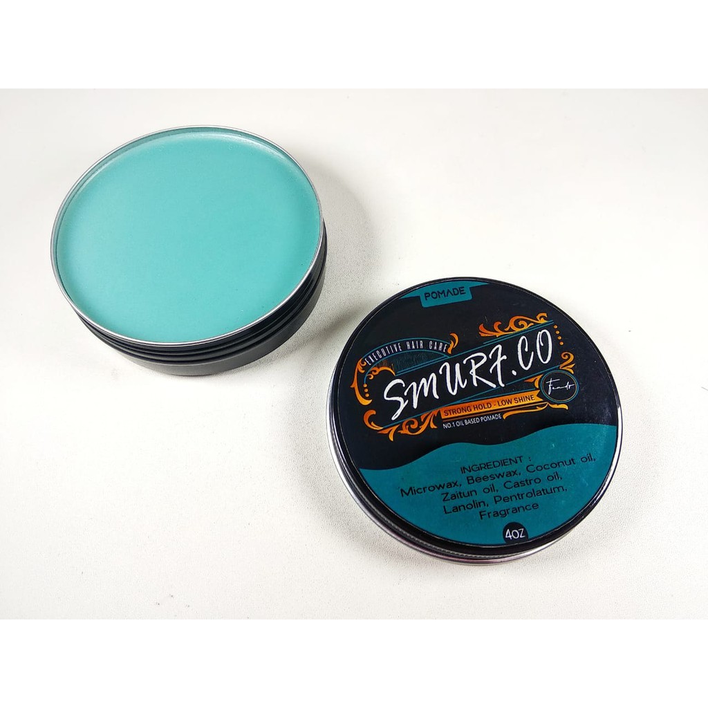 Smurf Pomade 120gr / 4 oz / GROSIR / FREE SISIR DAN STIKER !!