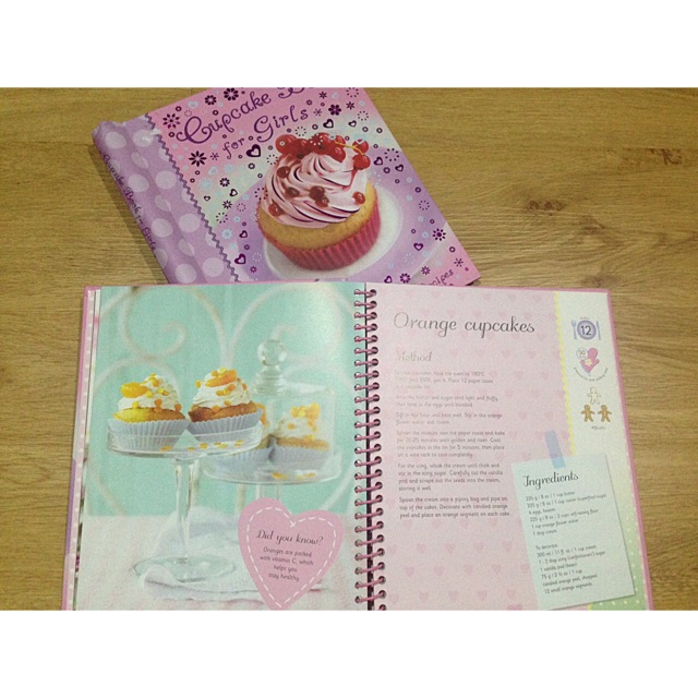 

Cupcake book for girls