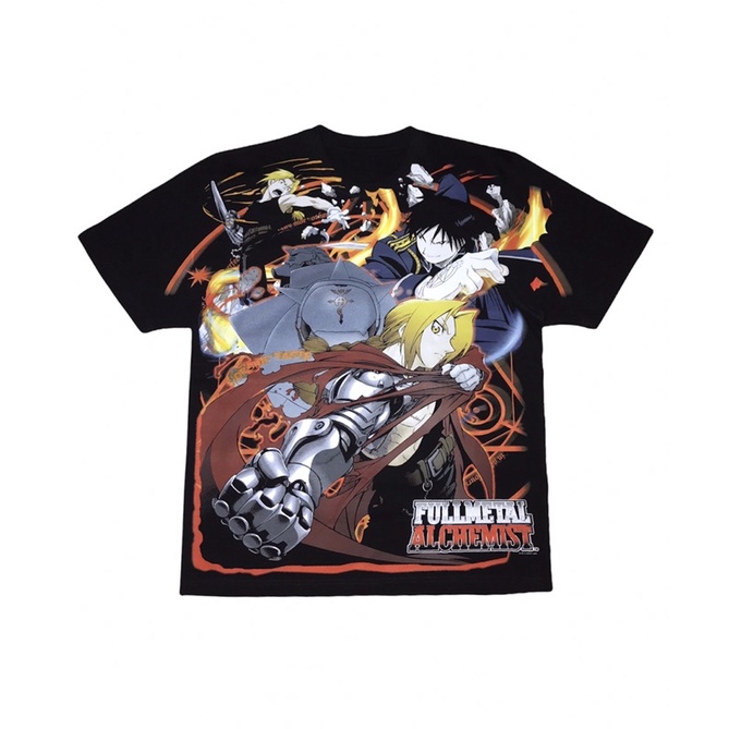 Tshirt Fullmetal Alchemist Bootleg By Yama Thanatos