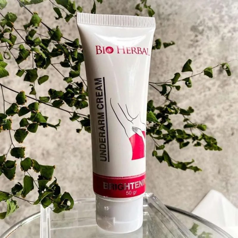 [COD] Krim Pemutih Ketiak Selangkangan Lipatan Ampuh dalam 4 Hari | Bio Herbal Underarm Cream BPOM