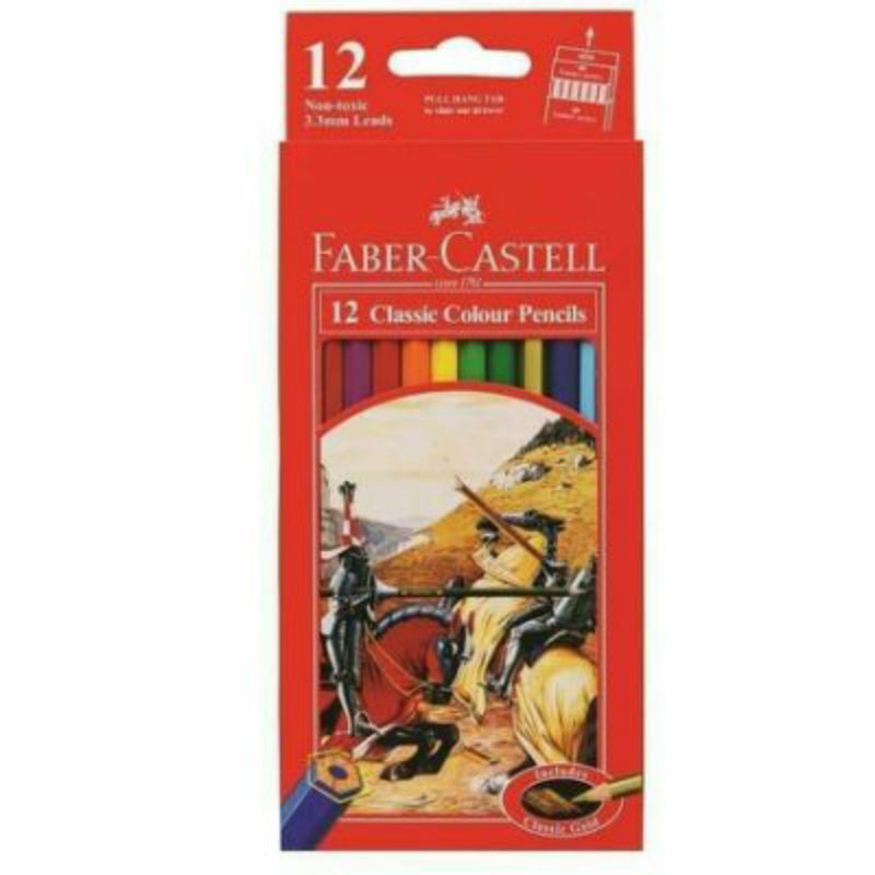 

pensil warna faber castel 12 warna panjag