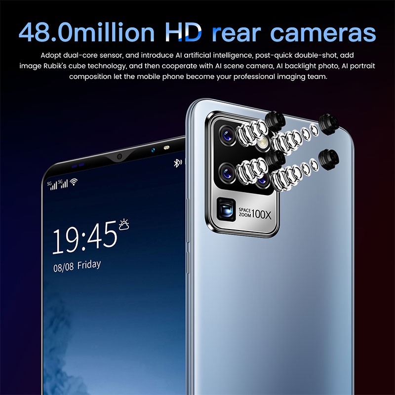 【COD】Terjual terbaik hp Penjualan ponsel S30U asli penjualan besar 2021 (RAM 6 GB + ROM 128 GB) Smartphone NFC Qualcomm Snapdragon 888 cuci gudang 500ribu-2