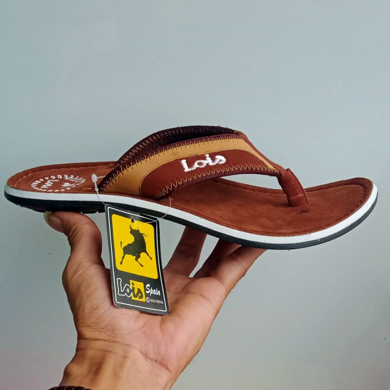 Sandal Pria Lois /Sandal Distro Jepit & Ban Dua Terbaru.
