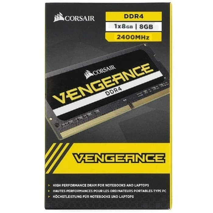 Corsair Memory SODIMM DDR4 CMSX16GX4M1A2400C16 (1 X 16GB) GARANSI RESMI