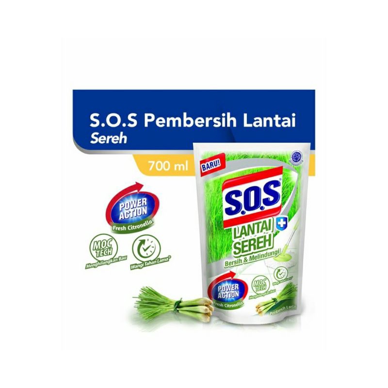 Sos Pembersih Lantai Sereh 700MI