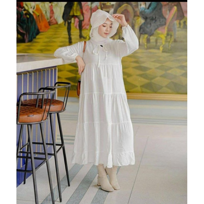 DISKON 60% Baju Midi Dress Tunik Termurah Sojin Midi Dress Jumbo LD 120 Cm // Rachel Midi Dress // Gamis Wanita Terbaru Kekinian // Fashion Muslim // Dress Murah // Bahan Katun Rayon // Pakaian Wanita // Fashion Outfit Murah //