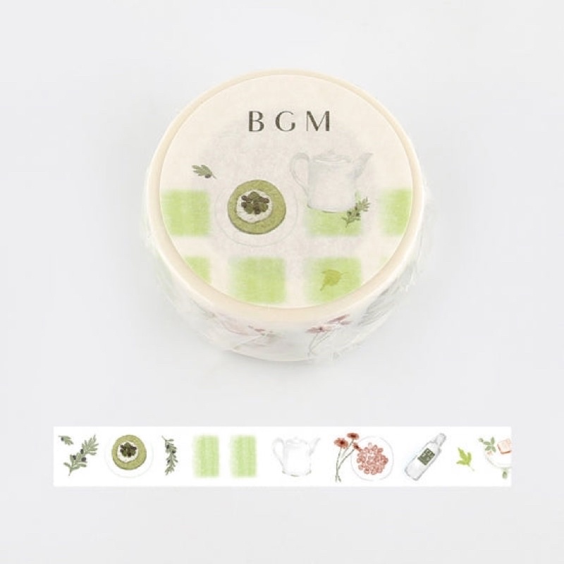 

Washi Tape BGM Matcha