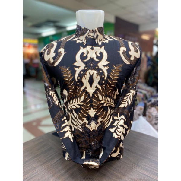 BATIK MODEREN//BATIK KEMEJA PRIA FULL FURING LENGAN PANJANG ORIGINAL