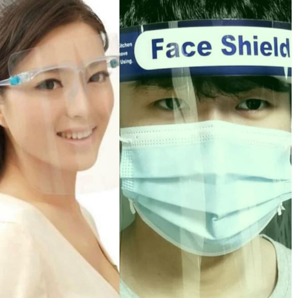 Face Shield Kacamata Pelindung Wajah anti fog