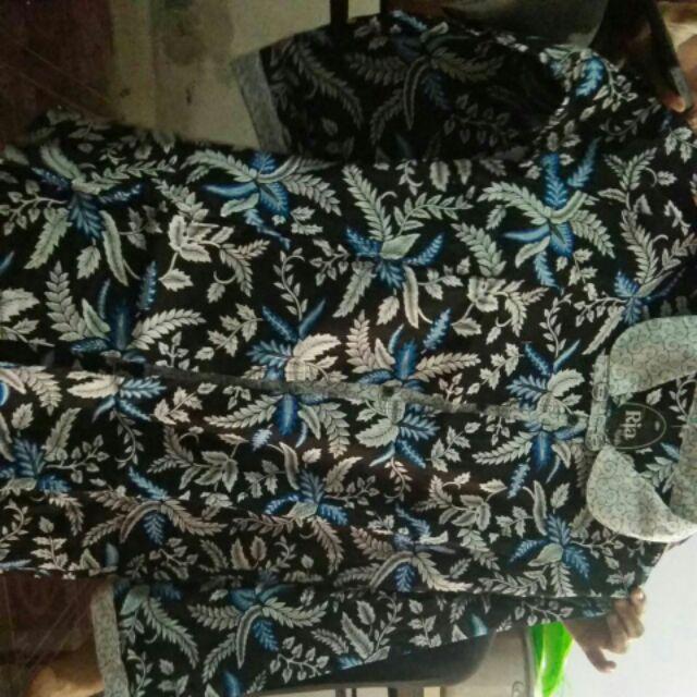Atasan Batik Dolby Dolbi Dobby Doby Tenun Sutra Tulis Halus Katun Atbm Baron Sarimbit Atasan