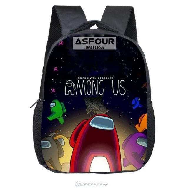 SALEE.. Tas ransel Sekolah Anak Tas Karakter Anak Among Us Tas Ranse Gaming Tas Anak Laki Laki Among