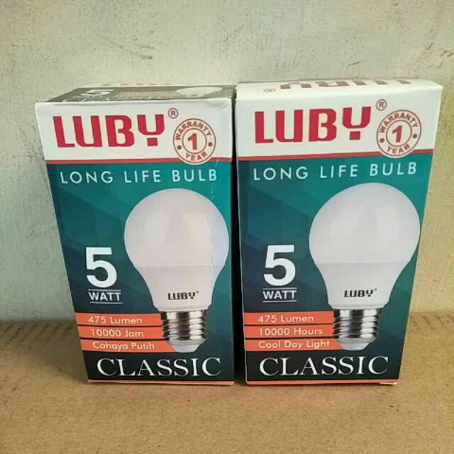 Lampu Bohlam LED BULB LUBY Classic lamp 5W 7W 9W 12W 15W 18W 24W 5 7 9 12 15 18 24 watt FIT E27  free bubble wrap Lampu led