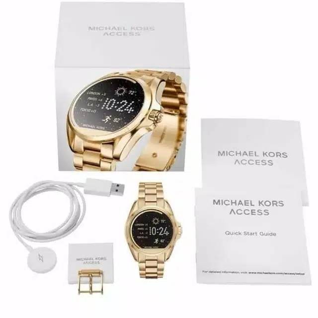 mk bradshaw smartwatch gold